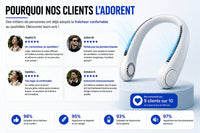 Ventilateur de Cou Sans Pales – La Fraîcheur Réinventée