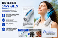 Ventilateur de Cou Sans Pales – La Fraîcheur Réinventée