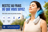 Ventilateur de Cou Sans Pales – La Fraîcheur Réinventée